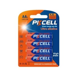PKCell AA Alkaline Battery 4pcs/pack (LR6)