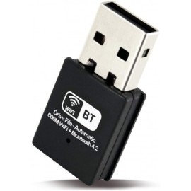 Bluetooth 4.2 and 600Mbps WIFI USB Combo Adapter