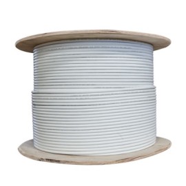 Cat5e Network Cable 1000FT box FT4 Solid Copper - White