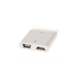 Iphone/Ipad dock connector to mini+micro USB