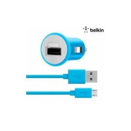 Belkin 10W/2.1Amp Car Charger + Micro USB ChargeSync Cable, F8M700BT04