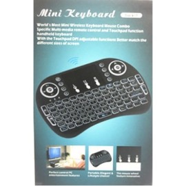 Mini Wireless MWK08 2.4G BackLit Touchpad Keyboard with Mouse for PC/Mac
