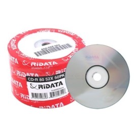Ridata 52X CD-R, 50/pack OPP
