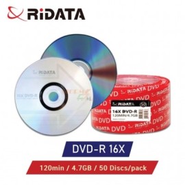 RiDATA 16x DVD-R 50pcs/Spindle (Logo)