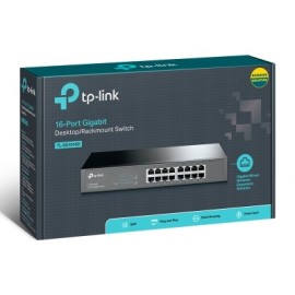 TP-Link SG1016D 16-Port Gigabit Desktop-Rackmount Switch